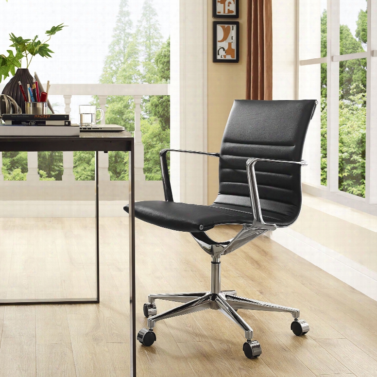 Vi Mid Back Office Chair In Black