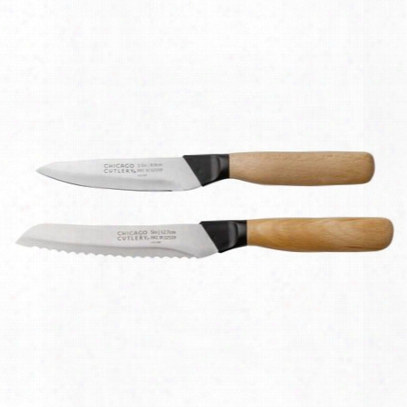 600 Series␞ Beechwood 2-pc Vegetable / Parer Set