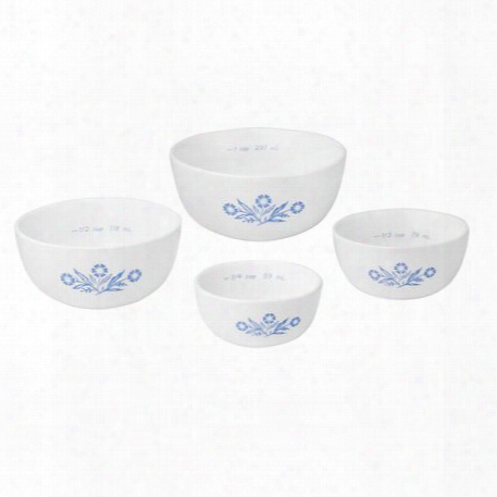 60th Anniversary Cornflower 4-pc Measuring Bowl Contrive