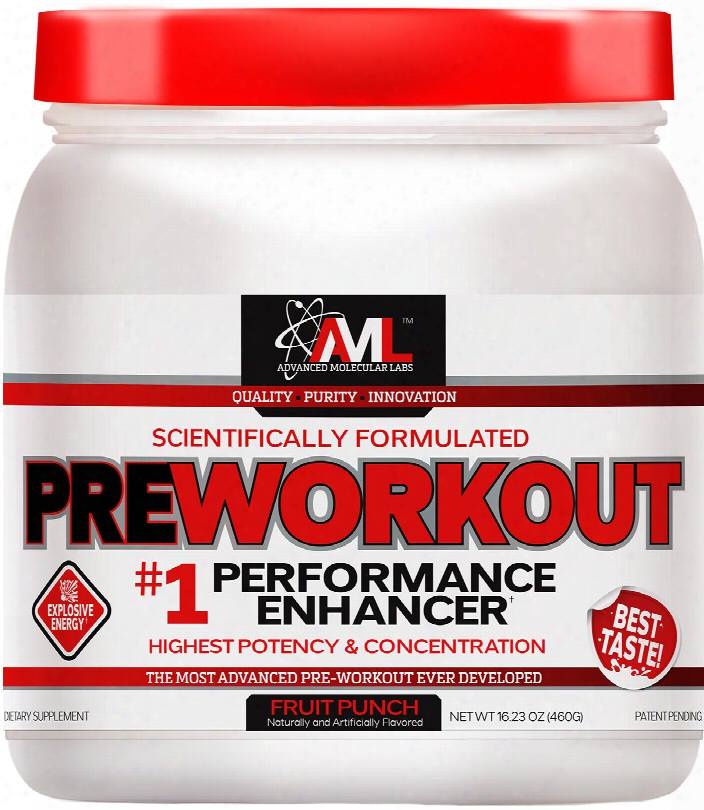 Advanced Molecular Labs Preworkout - 20 Servings Fruit Punvh