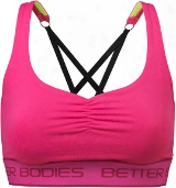 Better Bodies Women's Athlete Short Top - Pink Small