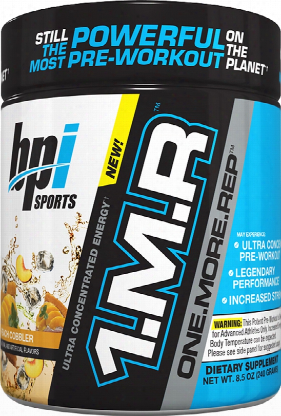 Bpi Sports 1.m.r - 30 Servings Peach Cobbler