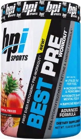 Bpi Sports Best Pre Workout - 30 Servings Tropical Freeze