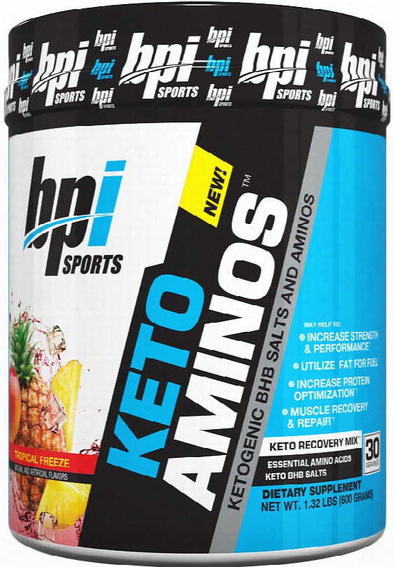 Bpi Sports Keto Aminos - 30 Servings Tropical Freeze