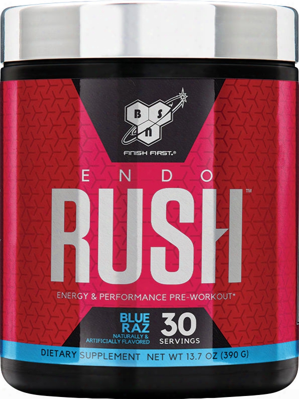 Bsn Endorush - 30 Servings Blue Raspberry