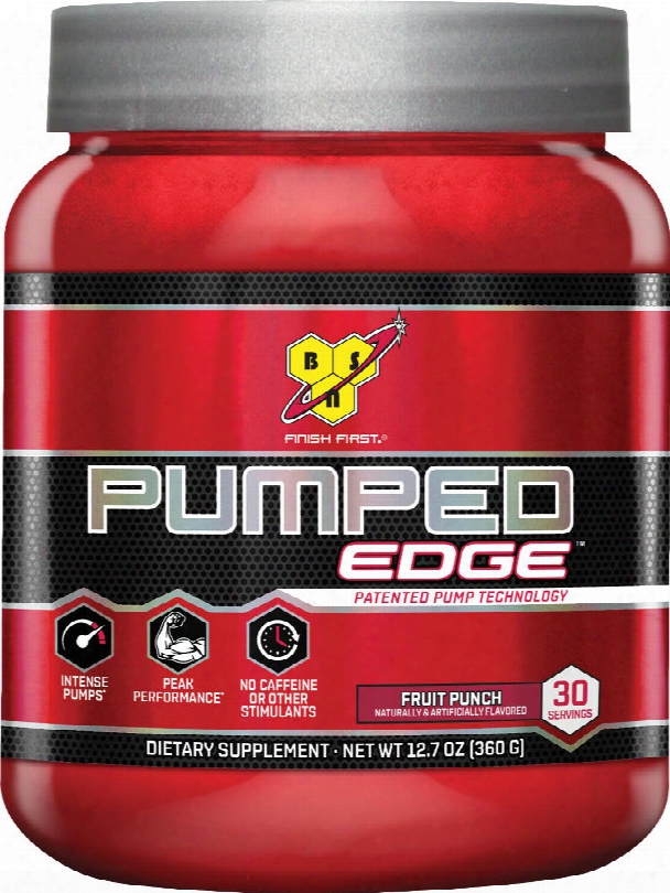 Bsn Pumped Edge - 30 Servings Fruit Punch