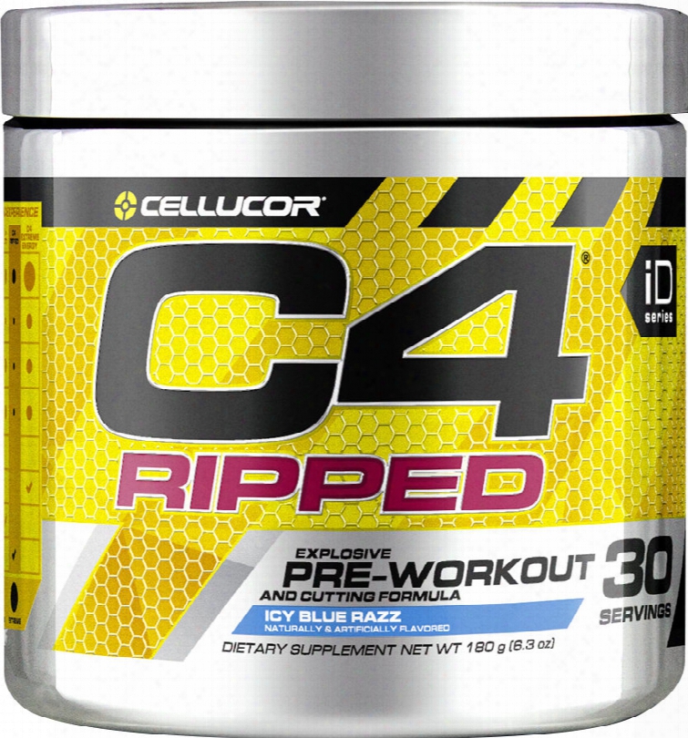 Cellucor C4 Ripped - 30 Servings Fruit Punch