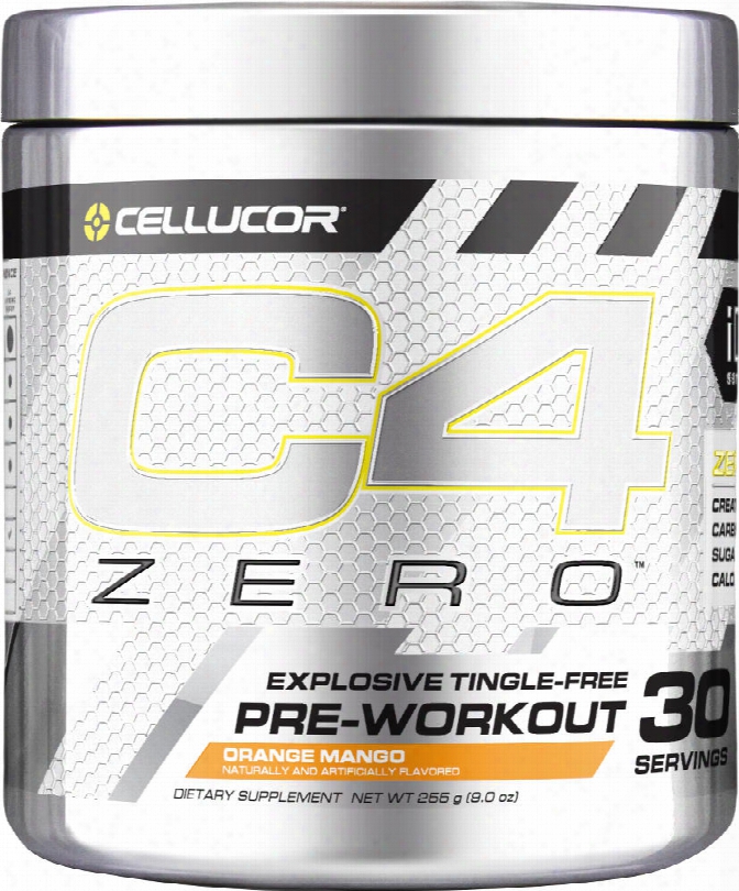 Cellucor C4 Zero - 30 Servings Orange Mango