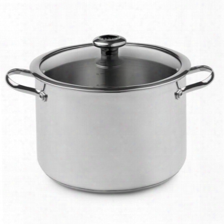 Copper Confidence Core␞ Stainless Steel 8-qt Stock Pot W/ Lid