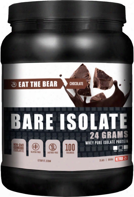 Eat The Bear Bare Isolate - 2lbs Chocolate