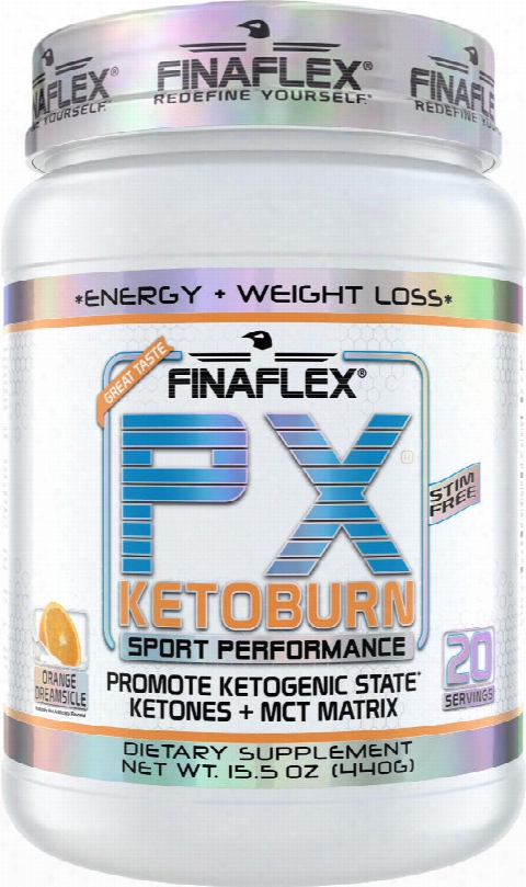 Finaflex Px Ketoburn - 20 Servings Orange Dreamsicle