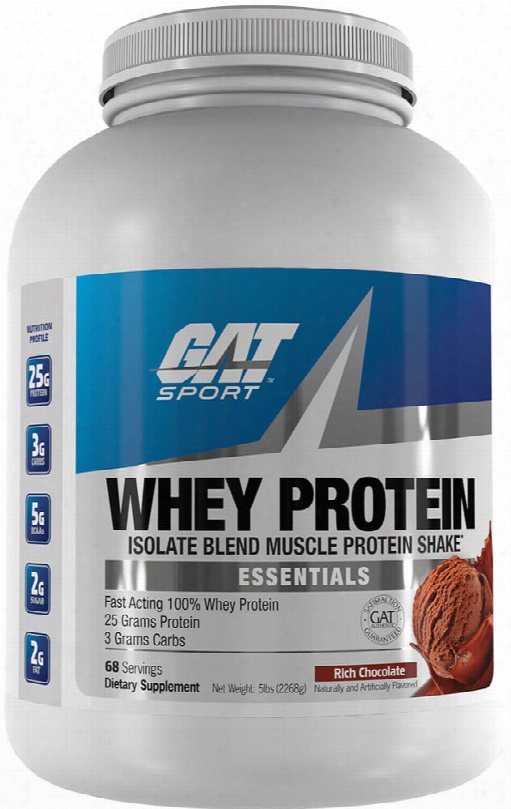 Gat Sport Whey Protein - 5lbs Chocolate