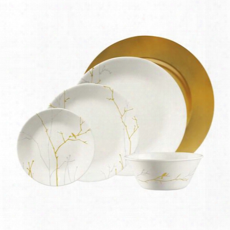 Gilded Woods 5-pc Place Setting