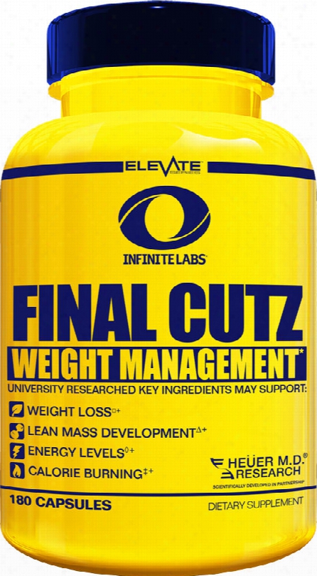 Infinite Labs Elevate Series Final Cutz - 180 Capsules