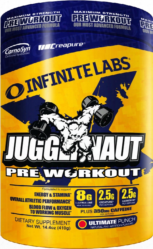 Infinite Labs Juggernaut X - 21 Servings Ultimate Punch