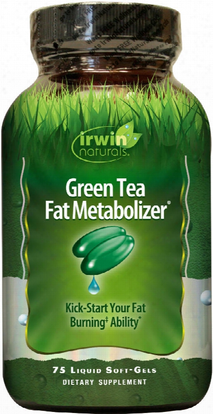 Irwin Naturals Green Tea Fat Metabolizer - 75 Softgels