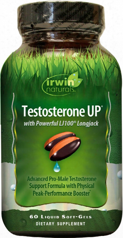 Irwin Naturals Testosterone Up - 60 Sotfgels