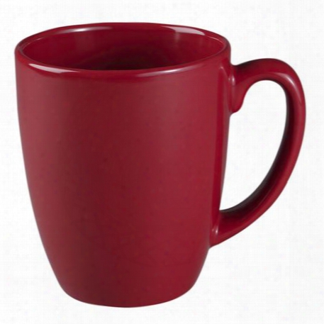 Livingware␞ 11-oz Stoneware Mug, Red