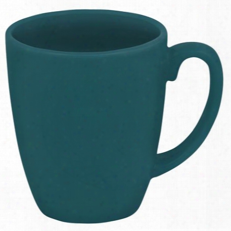 Livingware␞ 11-oz Stoneware Mug, Turquoise