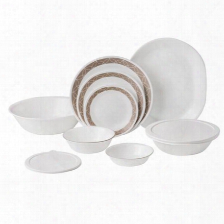 Livingware␞ Sand Sketch 74-pc Dinnerware Set