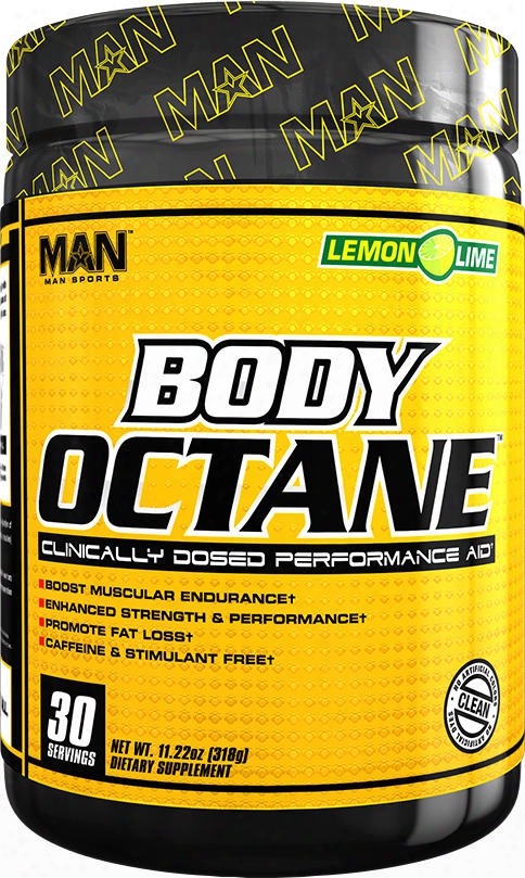 Man Sports Body Octane - 30 Servings Lemon Lime