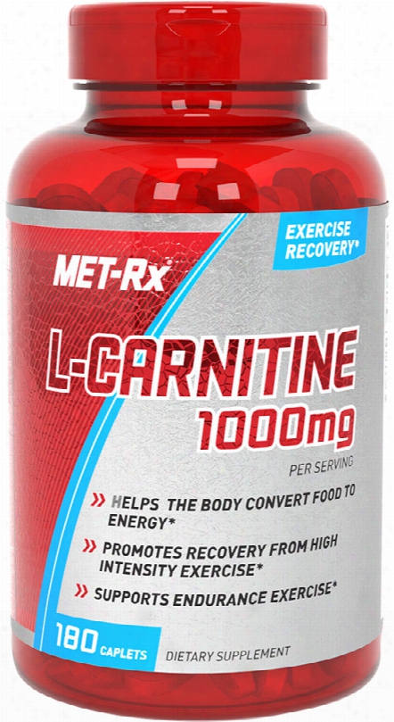 Met-rx L-carnitine - 180 Caplets