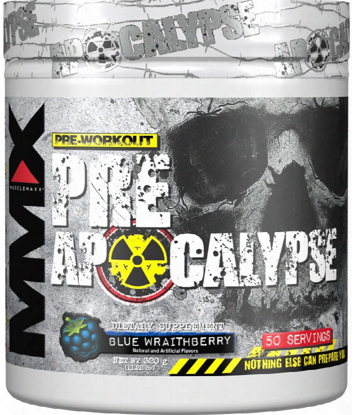 Musclemaxx Pre Apocalypse - 50 Servings Blue Wraithberry