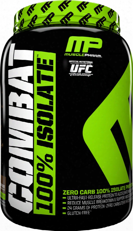 Musclepharm Combat 100% Isolate - 2lbs Chocolate Milk