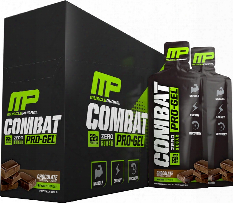 Musclepharm Combat Pro-gel - 12 Pack Chocolate