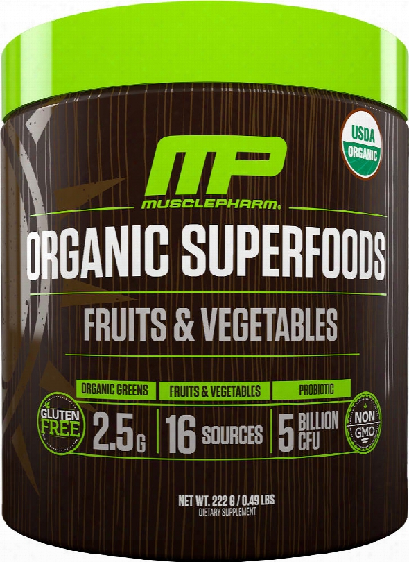 Musclepharm Natural Series Natural Succession Organic Superfoods - 30 Serv