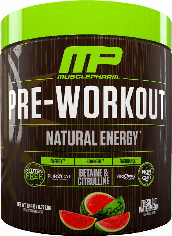 Musclepharm Natural Series Natural Series Pre-workout - 30 Servings Wa