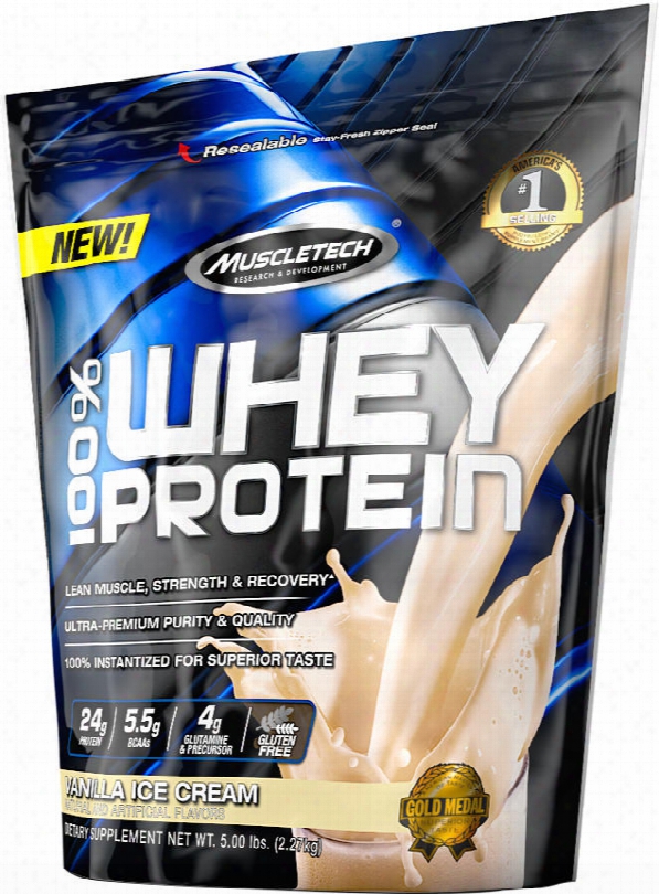 Muscletech 100% Whey Protei N- 5lbs Triple Chocolate Supreme