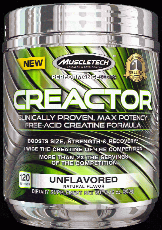 Muscletech Creactor - 120 Servings Unflavored