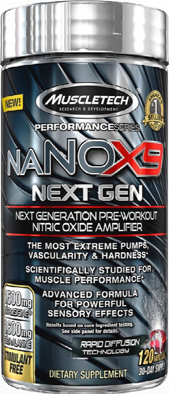 Muscletech Nanox9 Next Gen - 120 Rapid Caps