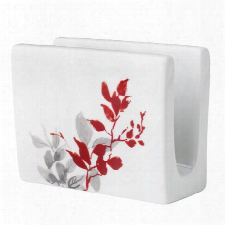 Napkin Holder Coordinates W/ Corelle  Kyoto Leaves