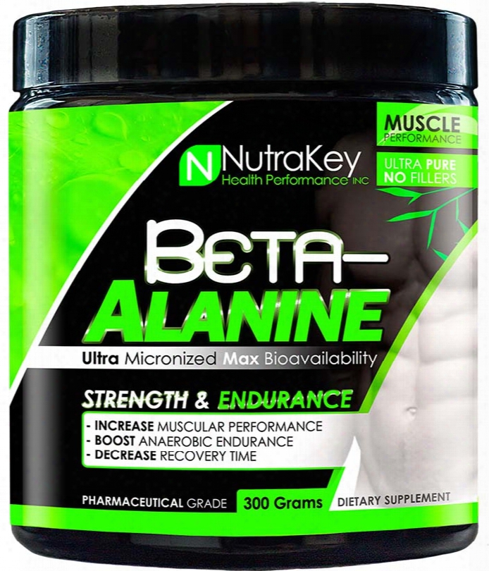 Nutrakey Beta-alanine - 100 Servings Unflavored