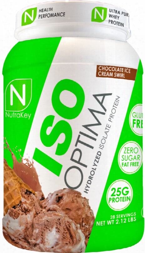 Nutrakey Iso Optima - 2.3lbs Chocolate Ice Cream Swirl