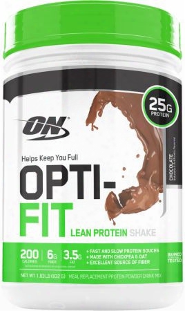 Optimum Nutrition Opti-fit Lean Protein Shake - 16 Servings Vanilla