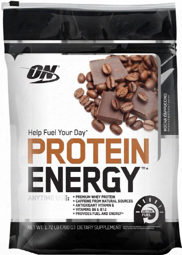 Optimum Nutrition Protein Energy - 1.72lb Mocha Cappuccino