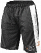 GASP NO1 Mesh Shorts - Black/White Medium