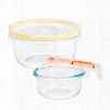 Total Solutionâ„¢ PyrexÂ® Glass Food Storage 4-pc Round Set