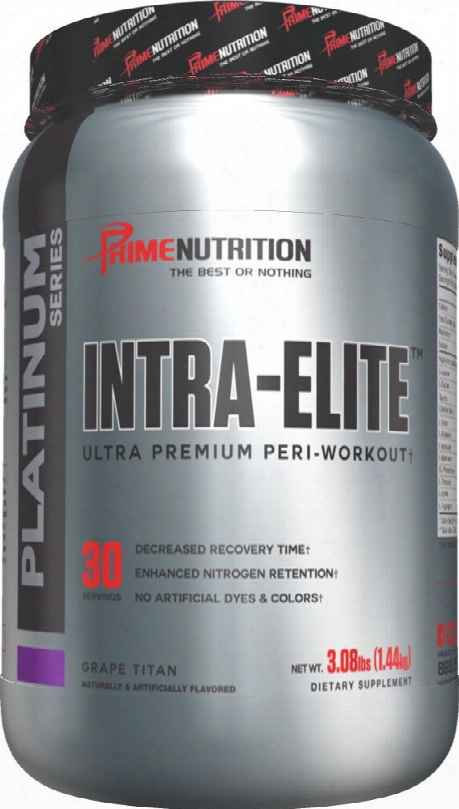 Prime Nutrition Intra Elite - 30 Servings Grape Titan