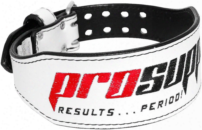Prosupps Fitness Gear Cardillo Weight Belt - White Medium