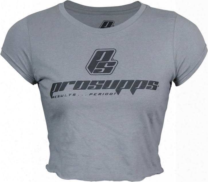 Prosupps Fitness Gear Crop Tpo - Heather Grey Xs