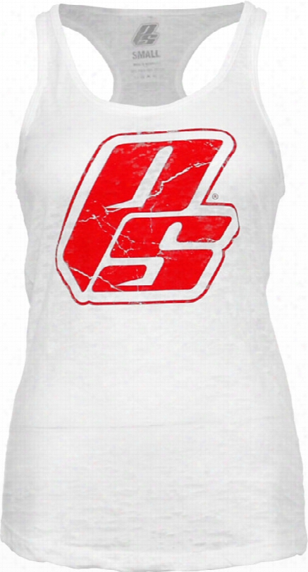 Prosupps Fitness Gear Strong Burnout Tank - White Small