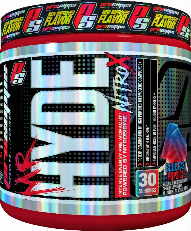 Prosupps Mr Hyde Nitrox - 30 Servings Blue Razz Popsicle