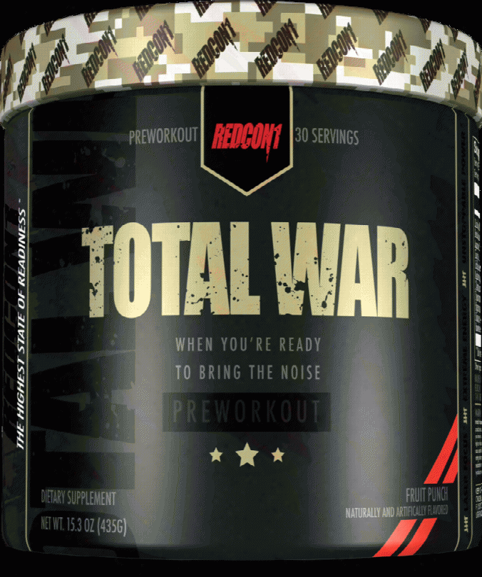 Redcon1 Total War - 30 Servings Fruit Punch