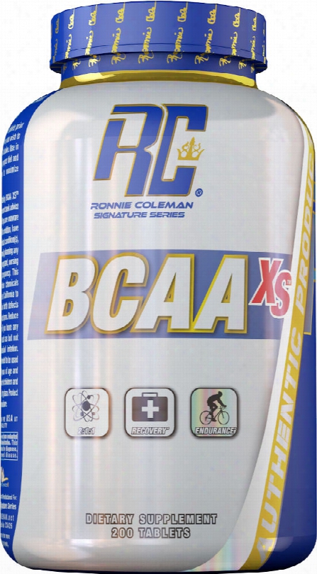 Ronnie Coleman Signature Series Bcaa-xs - 200 Tablets