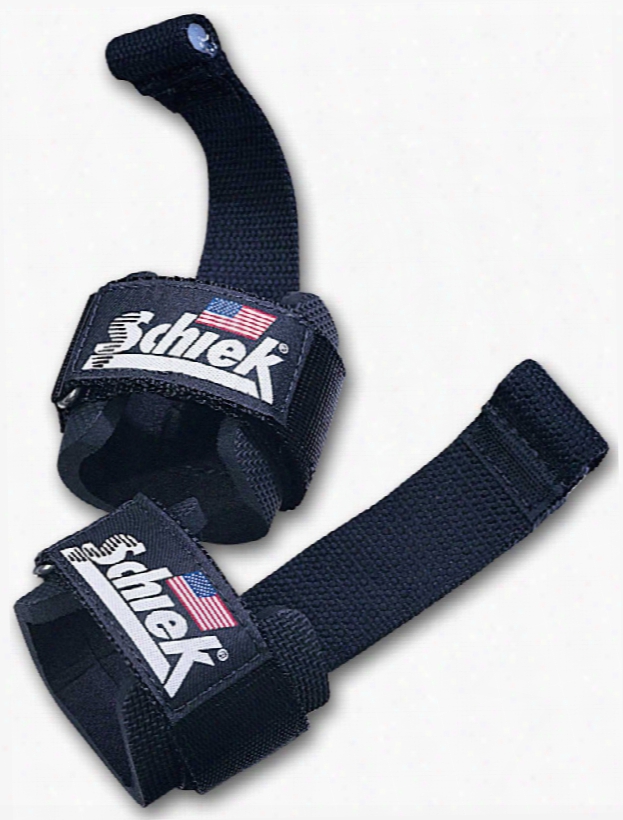 Schiek Sports Model 1000dls Dowel Lifting Straps - One Size Black