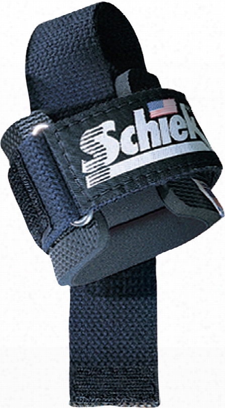 Schiek Sports Model 1000pls Power Lifting Straps - One Size Black